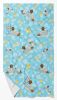 Longhair Chocolate and Cream Dachshund Bath Towel Large Oversized Plush Fitness Body Towel, Ultra Soft Absorbent Quick Drying, 42"L x 24"W