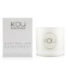 Essentials Aromatherapy Natural Wax Candle Glass - Australian Rainforest (Lemon Myrtle &amp; Eucalyptus)