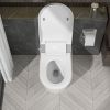 One Piece Smart Toilet With Built-in Bidet, Bidet Toilet With Heated Seat Warm Wash, Elongated Bidet Toilet With Self-Clean, Auto Sensor Flush