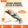 VEVOR Baby Bouncer, Folding Bouncer Seat for Babies 0-9 Months, Newborn Bouncer Chair with 2 Reclining Angles & 3-Point Harness