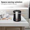 Large Supplement Organizer Bottle Pill Dispenser 2 in 1 Big Vitamin Holder and Portable Magnetic Pill Box with 7 Compartments Medication Storage Conta
