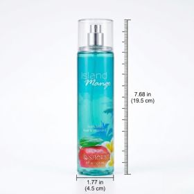 Fragrance Body Mist - Large Size 8 Fl. Oz,236 Ml - Refreshing Scented Mist With Aloe & Vitamin E For Daily Hydration (Option: Mango)