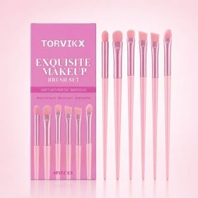 TORVIKX 6-Piece Makeup Brush Set, 6 Pieces (Option: 6 Pieces)