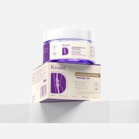 Kreain Nature Soothing Massage Relief Gel, Joint Purple Gel Cooling Soothes Cream For Knees, Hand Arthritis, Lumbar, Neck And Shoulders (Option: 01)